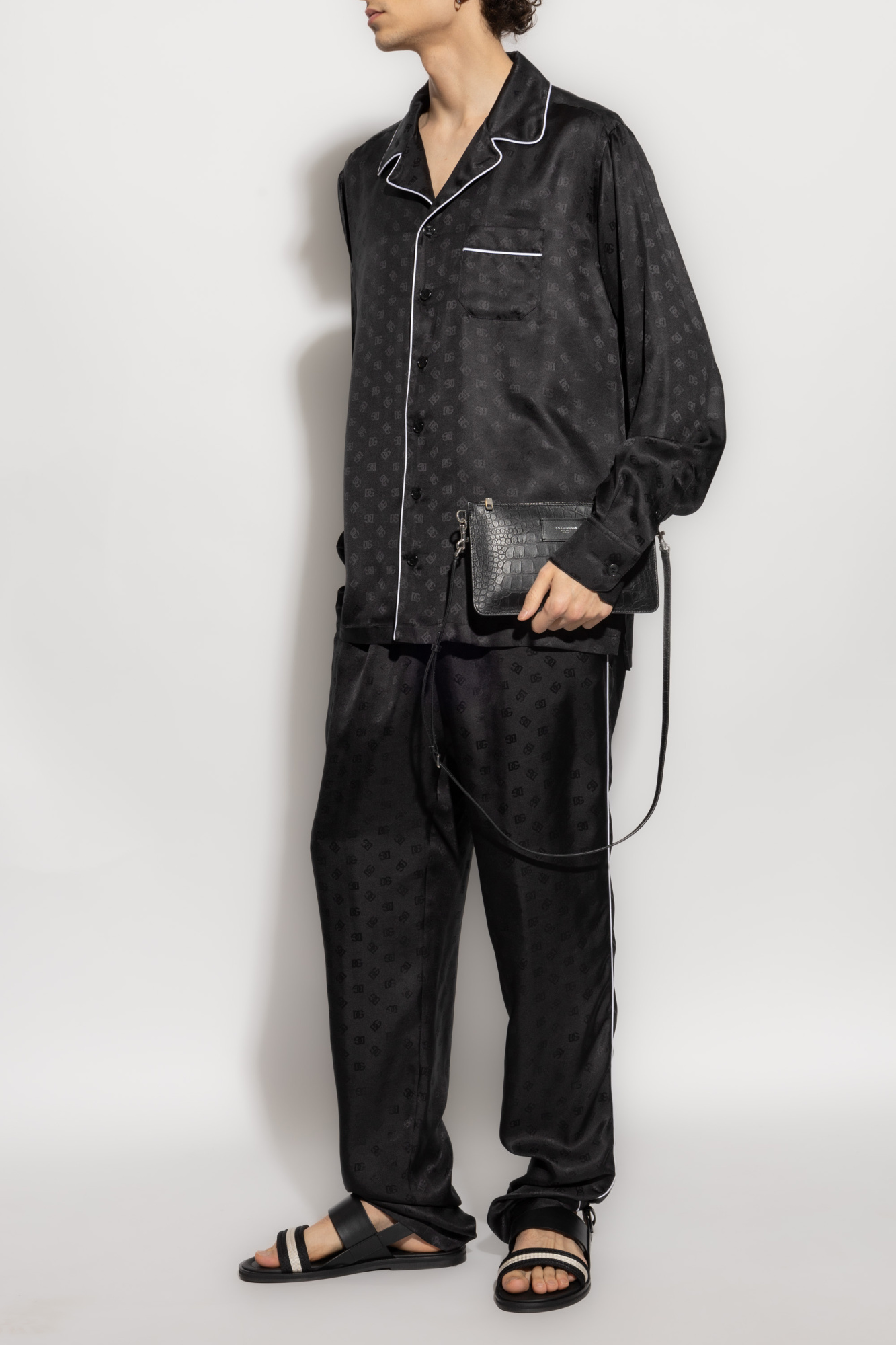 激安超特価 最大80%オフ  Dolce & Gabbana Silk shirt with pocket | Men's Clothing | Vitkac パンツ